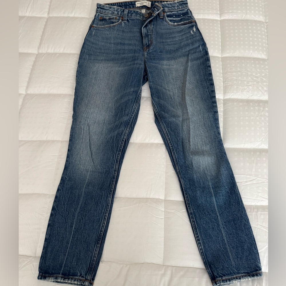 Abercrombie curve love skinny high rise jeans